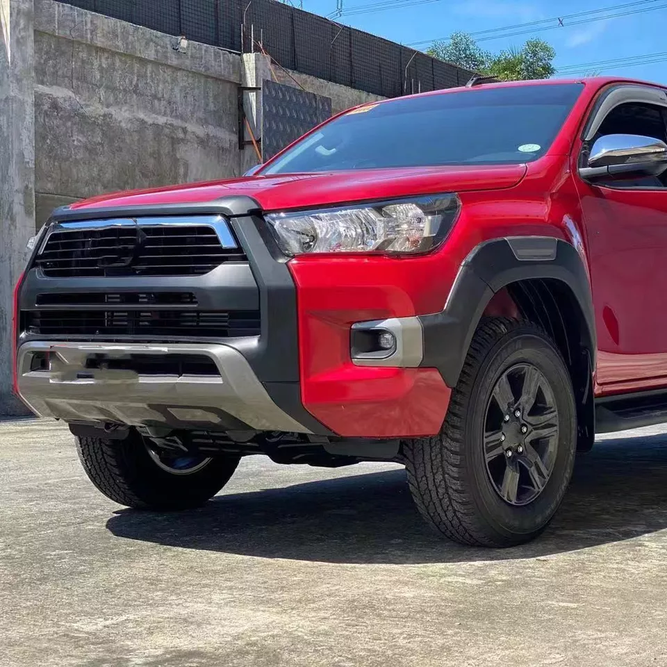 High Quality Offroad Accessories Front Bumpers Aftermarket Body kits For 2021 HILUX REVO Upgrade to 2021 HILUX ROCCO