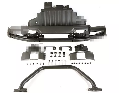 Engine Guard Board Skid Plate Winch Bolt-on Bar Front Bumper for Bronco Bumper 2021 2022 2023 4x4 Accessories