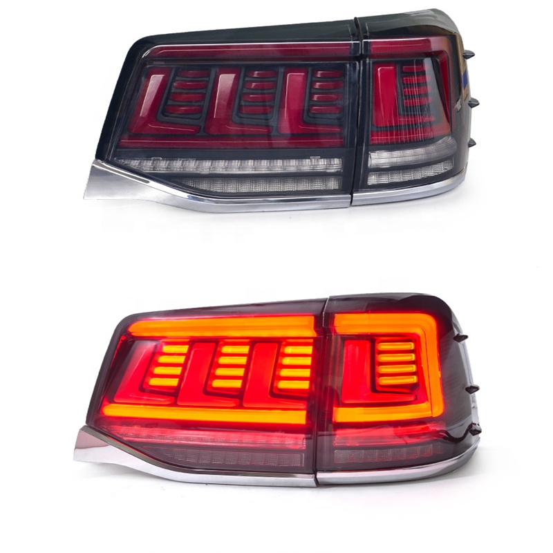 HW 4X4 Offroad Tail Lamps Rear Lights For Land Cruiser LC200 2016-2021