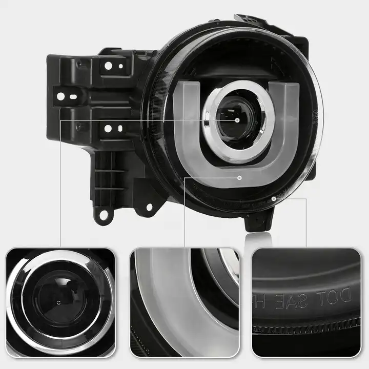 HW facelift LED dynamic FJC headlight head lamp For FJ Cruiser 2007