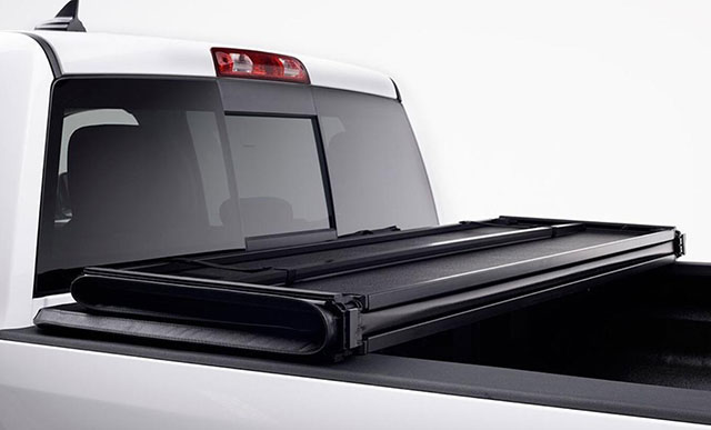 Soft Tri-fold Tonneau Bed Cover for Toyota Tundra 07-18 6.5'' Truck Bed