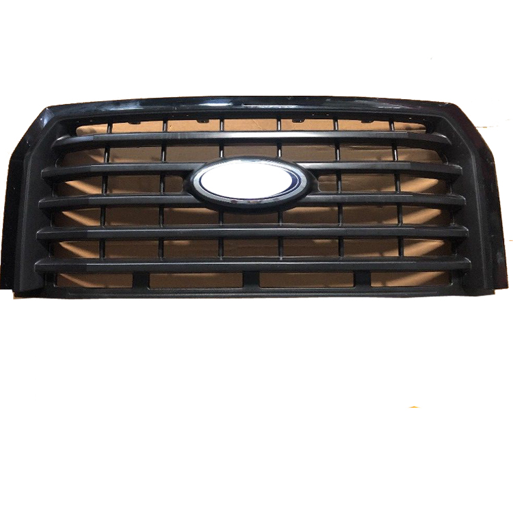 2015-2017 Front Hood Bumper Upper Mesh Grille for F150 Grill with Led Offroad Car Accessories