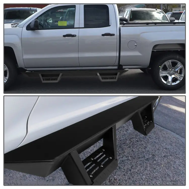 Auto Side Step Double Cab Offroad 4x4 Pickup Running Boards For Tacoma 2005 - 2020