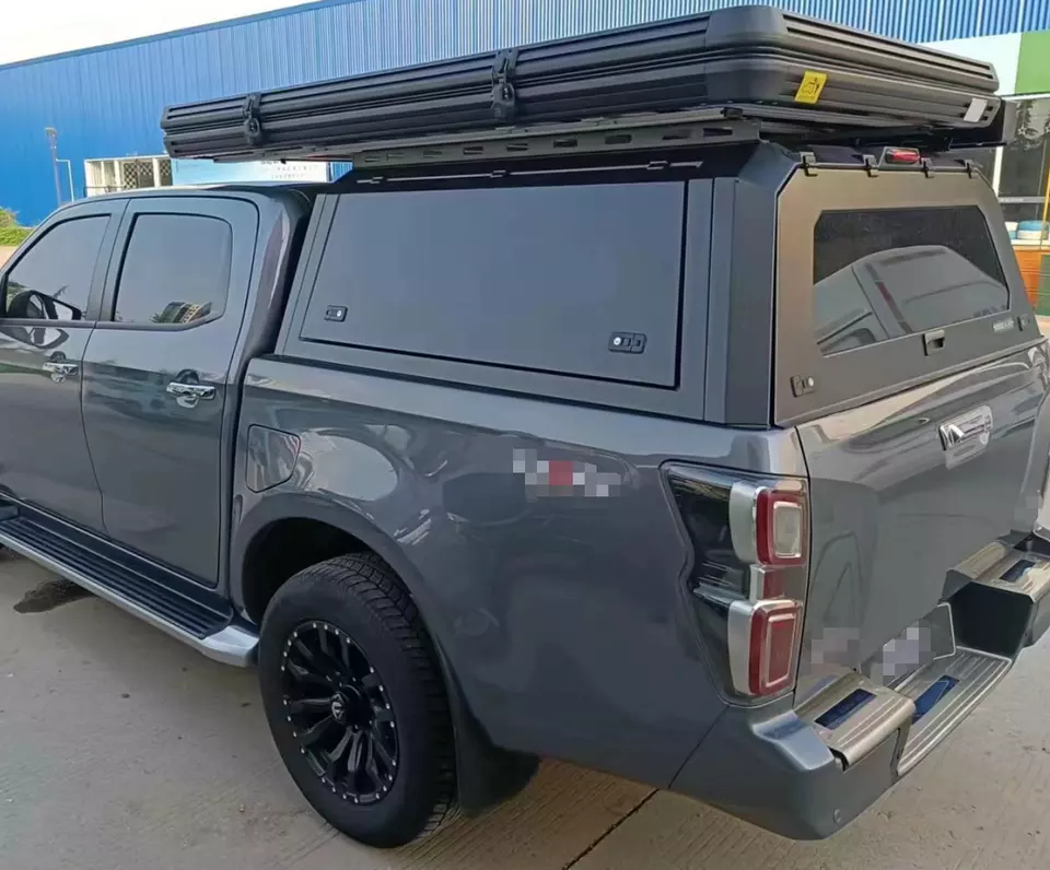 Aluminium Hardtop Topper Camper Pickup Tonneau Cover 4x4 Pickup Truck Canopy For F150