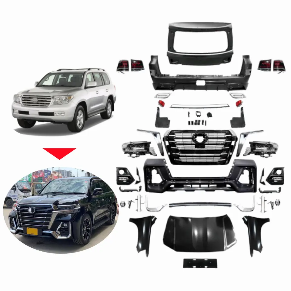 New Product FJ200 LC200 upgrade to Navigator Style bodykit For Land Cruiser LC200 FJ200 2008-2020