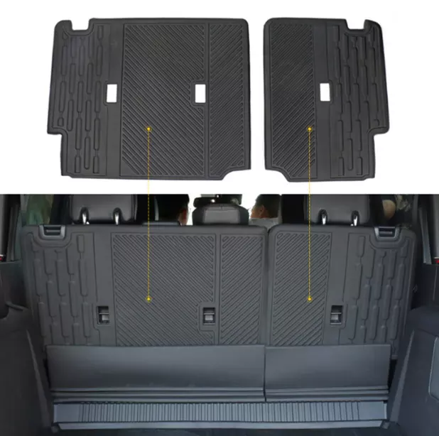 TPE Rear Cargo Trunk Floor Mat for Bronco Rear Seat Cover Protector Mat 2021 2022