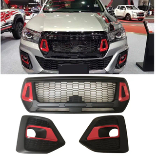 ABS Material car grill Front Bumper for Hilux Rocco 2018-2020