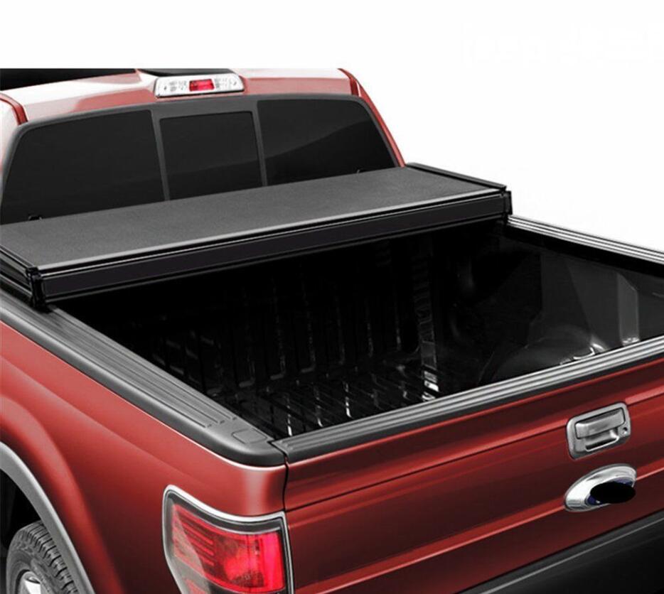 Tri Fold Hard Tonneau Cover For FORD F150 04 18 Bed Buy Tri Fold Hard Tonneau Cover