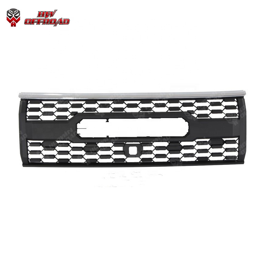 Car Racing Grills Front Hood Bumper Grill with without Light for Land Cruiser Prado 2018