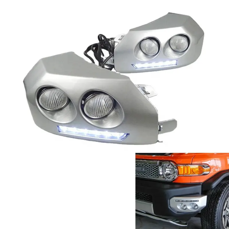 HW 4x4 Offroad Pickup Car Accessories Fog Lamps For FJ Cruiser 2007-2020