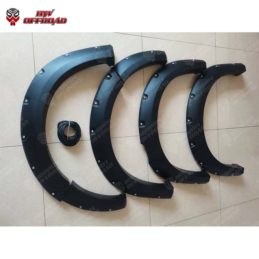 New Black Auto Parts ABS Fender Flares Mud Guard For Ranger T9 2022 2023