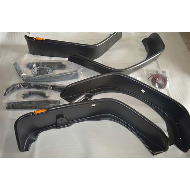 Flat Style Fender Flare Front And Rear for Jeep Wrangler JK