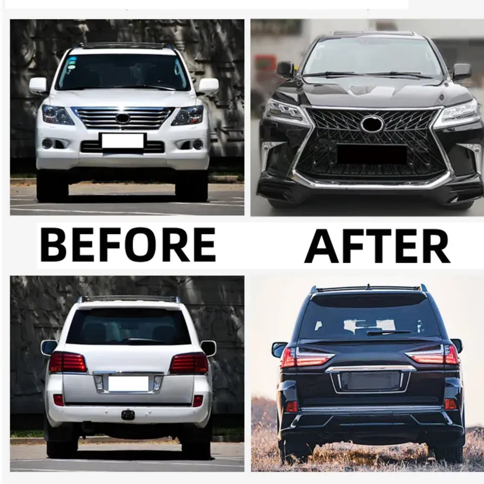 body kit for Lexus LX570 08-15 UPGRADE to LX570 TRD model 2016-2018
