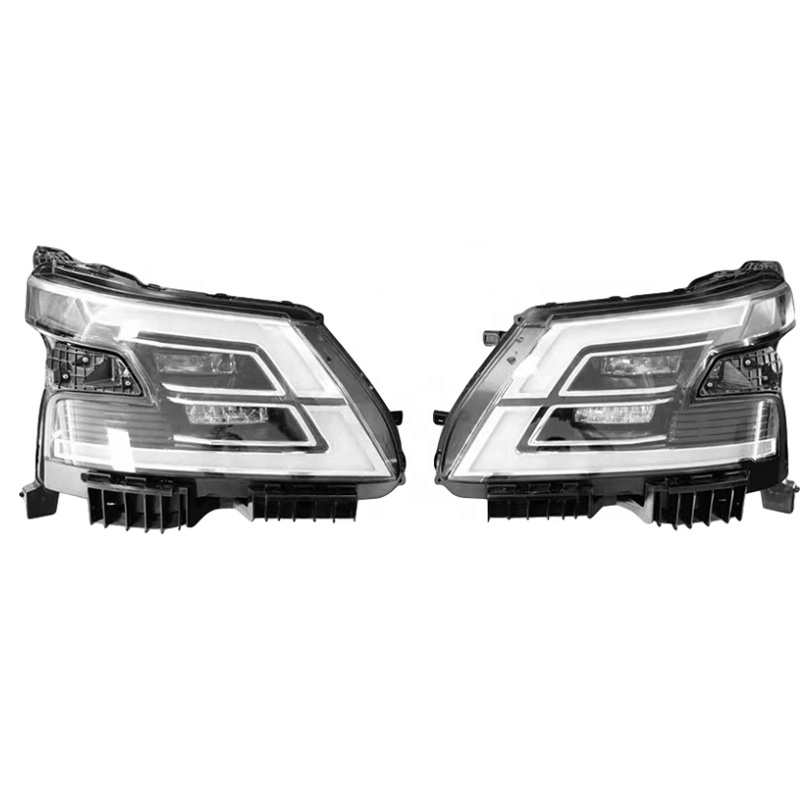 HW 4X4 Car LED Front Lamps Headlights For Patrol Y62 2016-2020