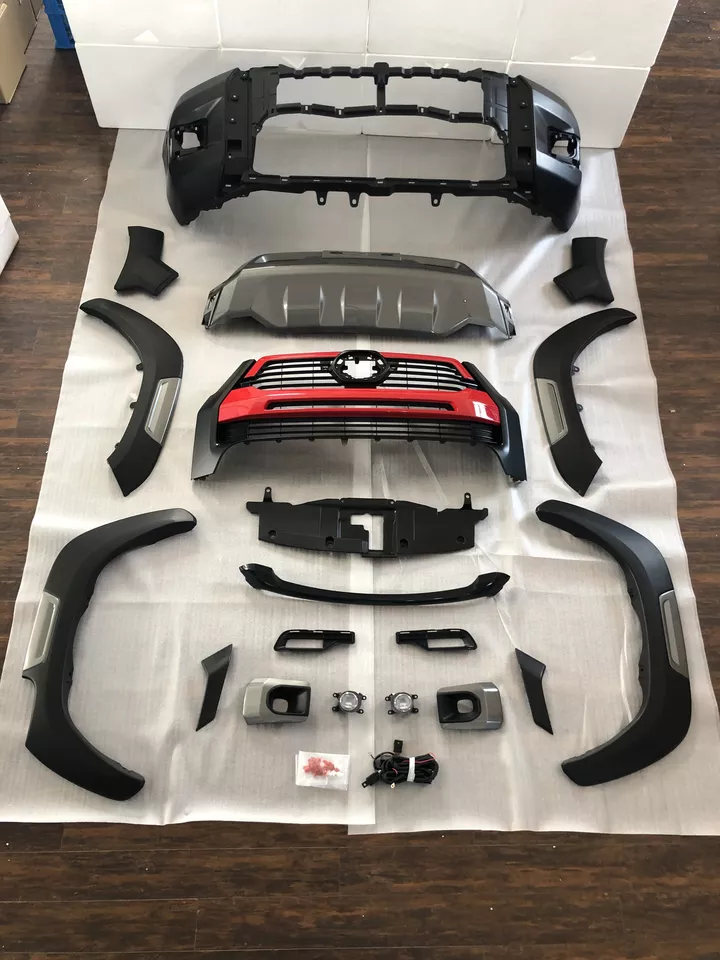 High Quality Offroad Accessories Front Bumpers Aftermarket Body kits For 2021 HILUX REVO Upgrade to 2021 HILUX ROCCO