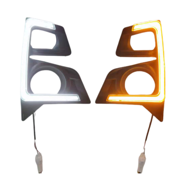 LED Daytime Running Light DRL for ISUZU D-Max Pickup 2020 Daylights Turn Signal Car Headlight Fog Lamp