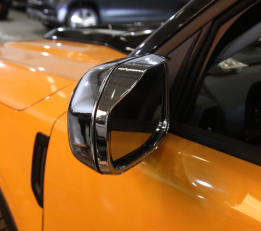 Side mirror rain protector chrome for Ford bronco sport 