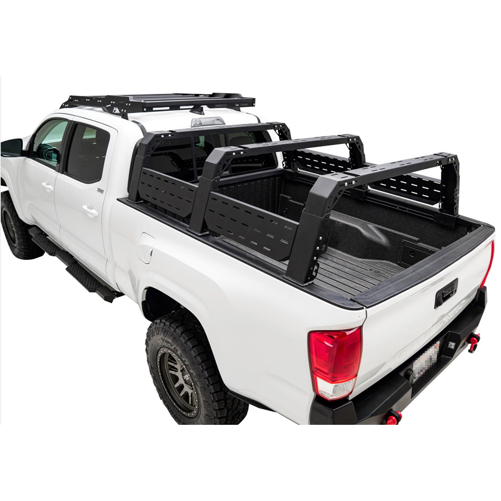 4X4 Offroad Parts Adjustable 6ft 5ft Height Rack for Tacoma 2016-2021