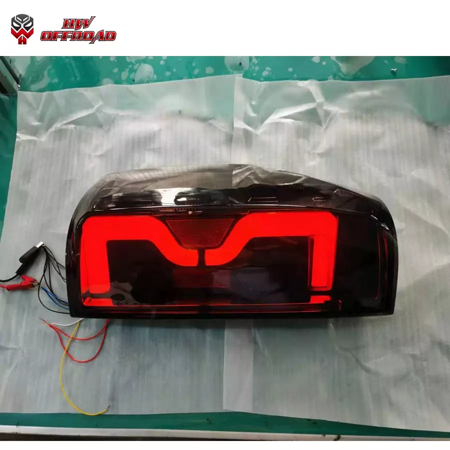 New Smoked Cover Modified Design Car Exterior Accessories Auto Lamp Rear Light Full LED Tail Lamp For Ranger 2012-2020