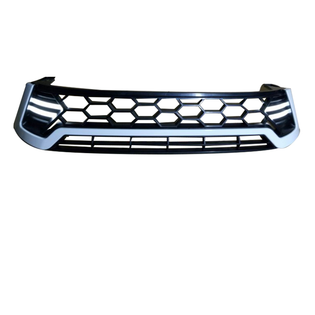 Billet Grill with LED (White/Red/Chromed) for Hilux Revo