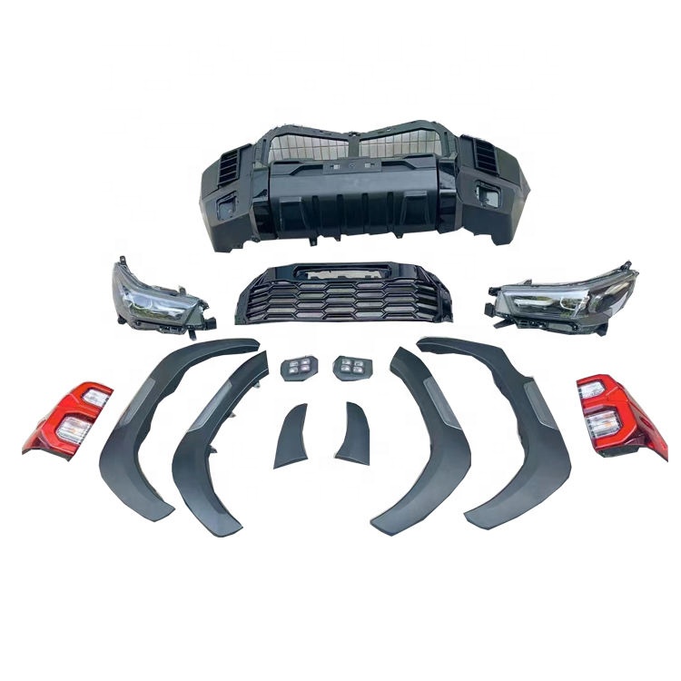 Pickup 4x4 Car Accessories Body Kits Facelift For Hilux 2016+ To Tundra 2022