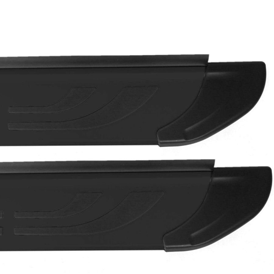 HW 4x4 Offroad Car Aluminum Running Boards Nerf Bars Black 2 Pcs For Amarok 2011-2022 Accessories