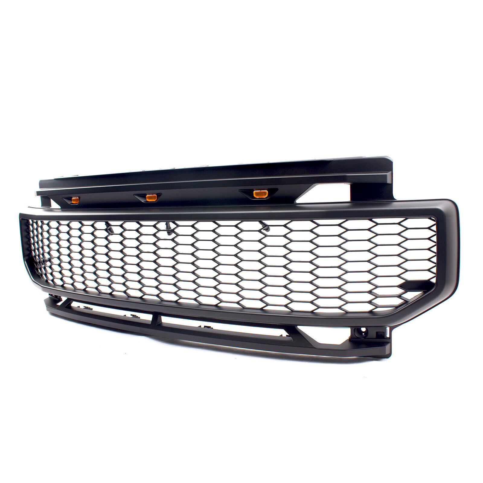 2020 Front Hood Bumper Upper Mesh Grille for F250 Grill Auto Parts Offroad 4X4 Pickup Truck Accessories
