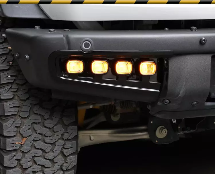 Front Bumper Fog Light LED KIT for Bronco DRL Light 2021 2022 2023 Accessories Lighting