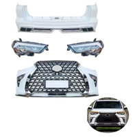 4x4 Offroad Car Tuning Bumper 2014-2020 upgrade to LX -Type Design body kit for 4 Runner 2014-2020