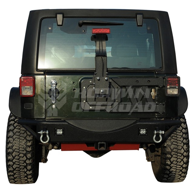 07-17 Jeep Wrangler JK Tubular Tire Carrier