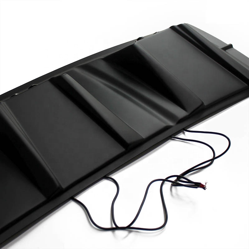 Car Accessories Roof Spoiler With LED Lights For Triton 2019+