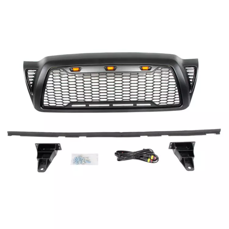 2005 - 2011 Grille with Led Light Offroad 4x4 Pickup truck car exterior accessories Front Grill For Tacoma