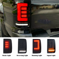 NEW Car Lights Rear Light LED Tail Lamp Smoke Cover For Amarok 2015+