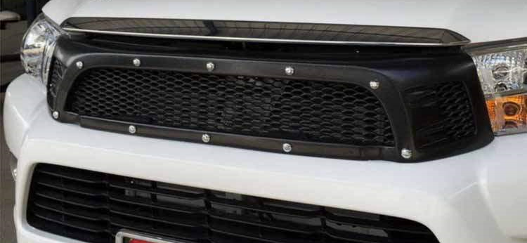 HW 4X4 Offroad Car Accessories Front Mesh Grille For Hilux Revo 2016-2020