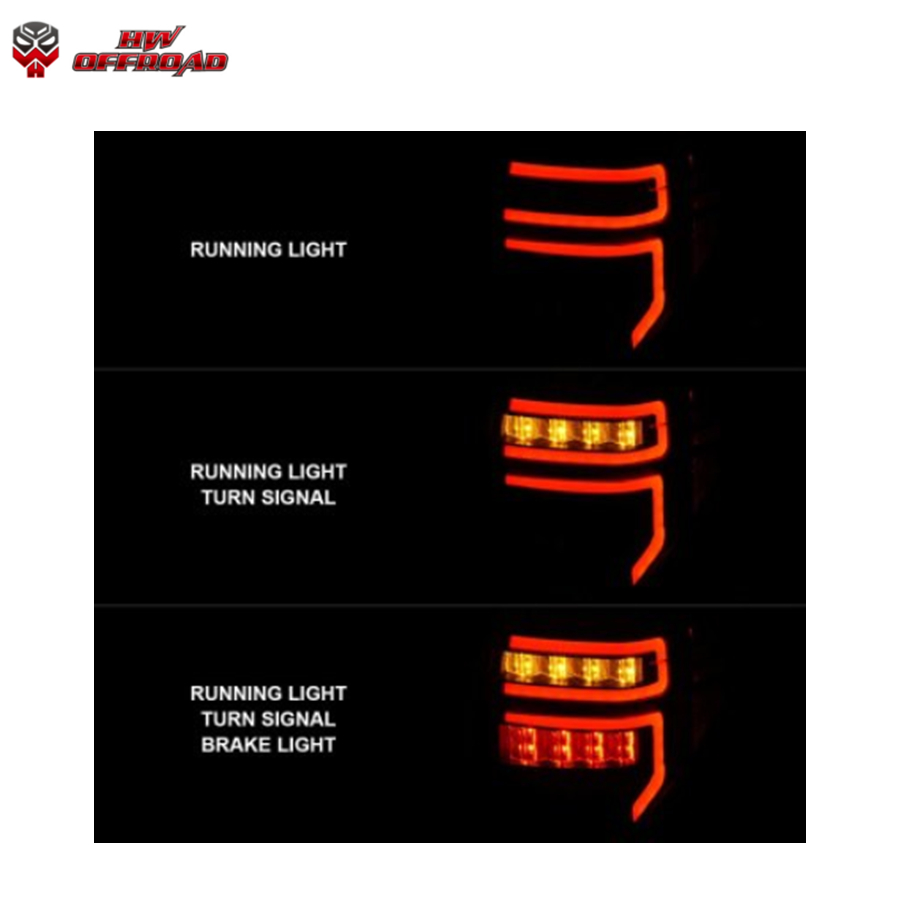 Pickup Car LED Tail Light Tail Lamps For 4Runner 2010-2020