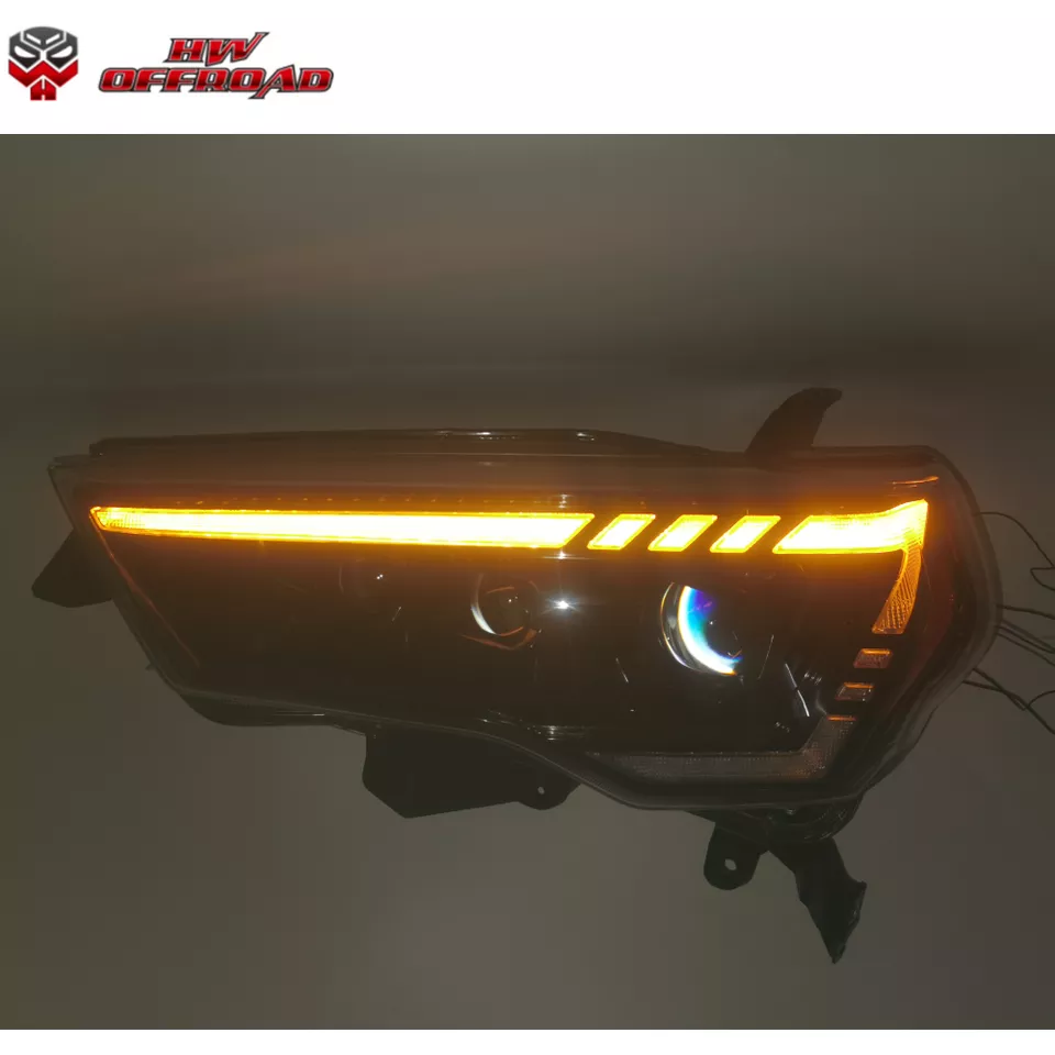 HW 4x4 Offroad Car LED Headlights Front lights Lamps For 4RUNNER 2014-2022 Accessories