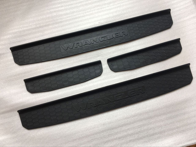 ABS Door Sill Plate for Jeep Wrangler JL 2018