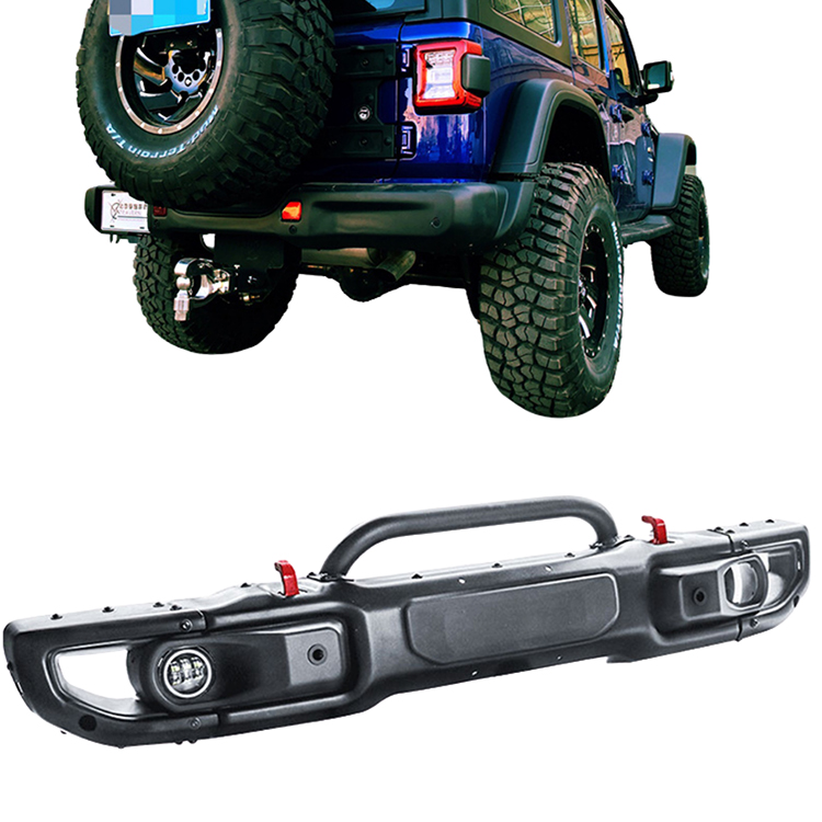 JL 10th anniversary front Bumper for Jeep Wrangler 2018+ with U bar with/ without rador hole 