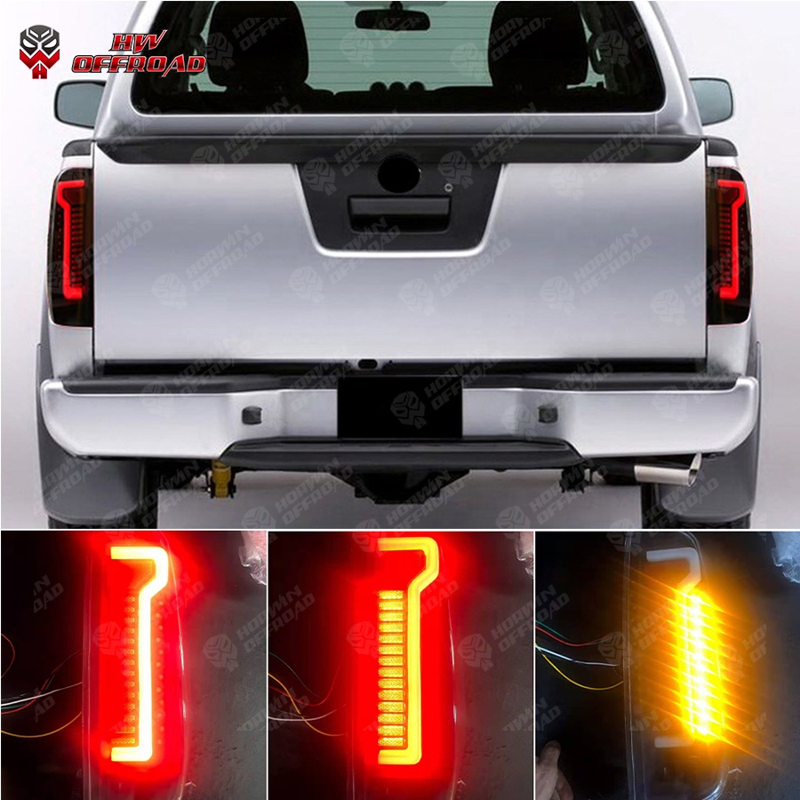 NEW Exterior Accessories Car Lights Rear Light LED Tail Lamp Red cover for Navara Np300 2005-2015 D40