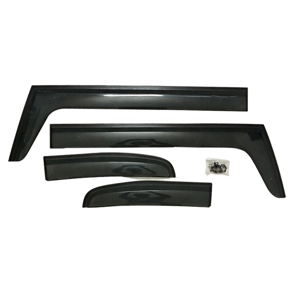 HW 4x4 Pickup Car Accessories Sun Visor Rain Guards Wind Shield For FJ Cruiser 2007-2020