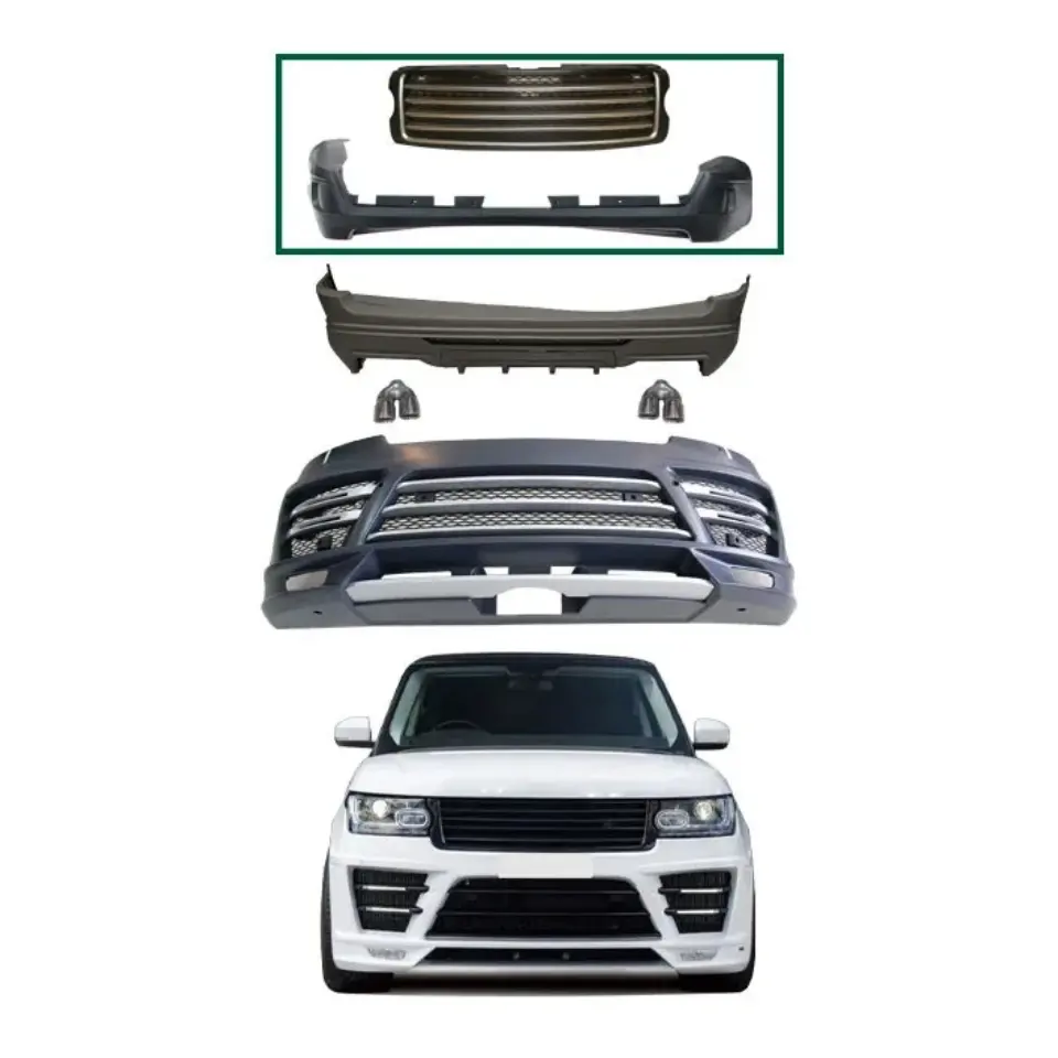 HW body kit L405 L-style body kit car bumper assembly upgrade kit for Range Rover Vogue 2013-2017