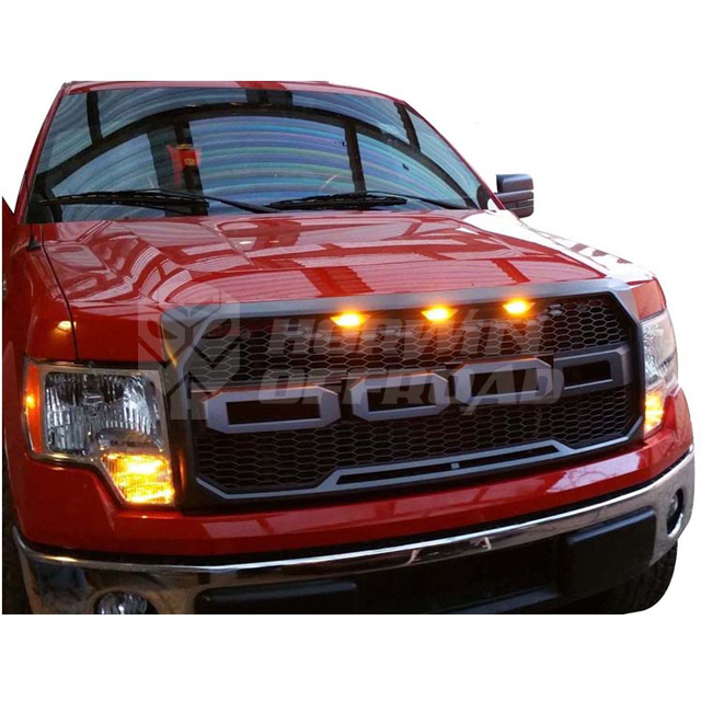 09-14 Ford F150 ABS New Raptor Style Packaged Grille
