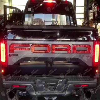 F150 2018 ABS Tailgate Cover With Led Letters