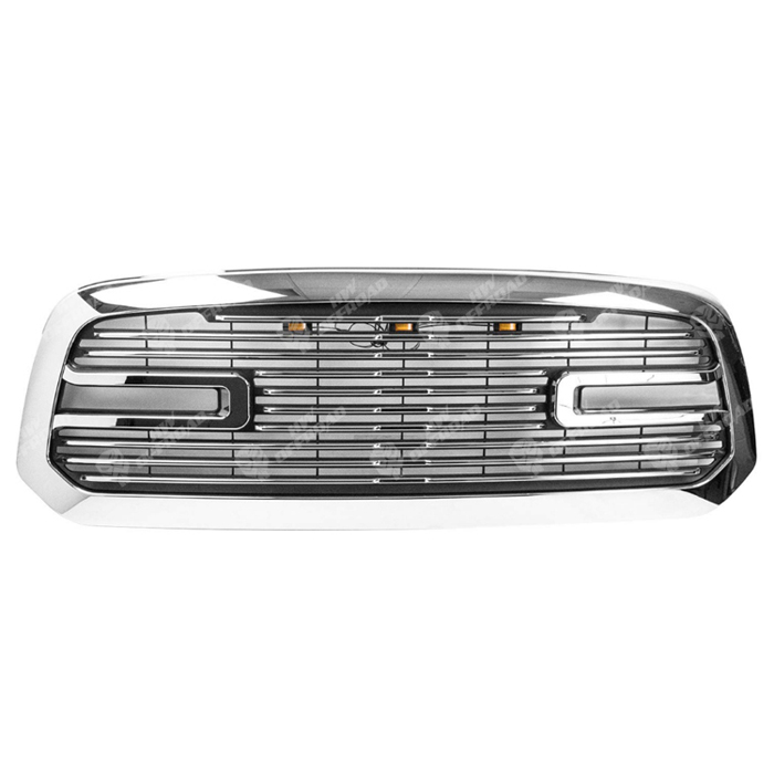 Chrome Grill for Dodge Ram 13-18 with Led